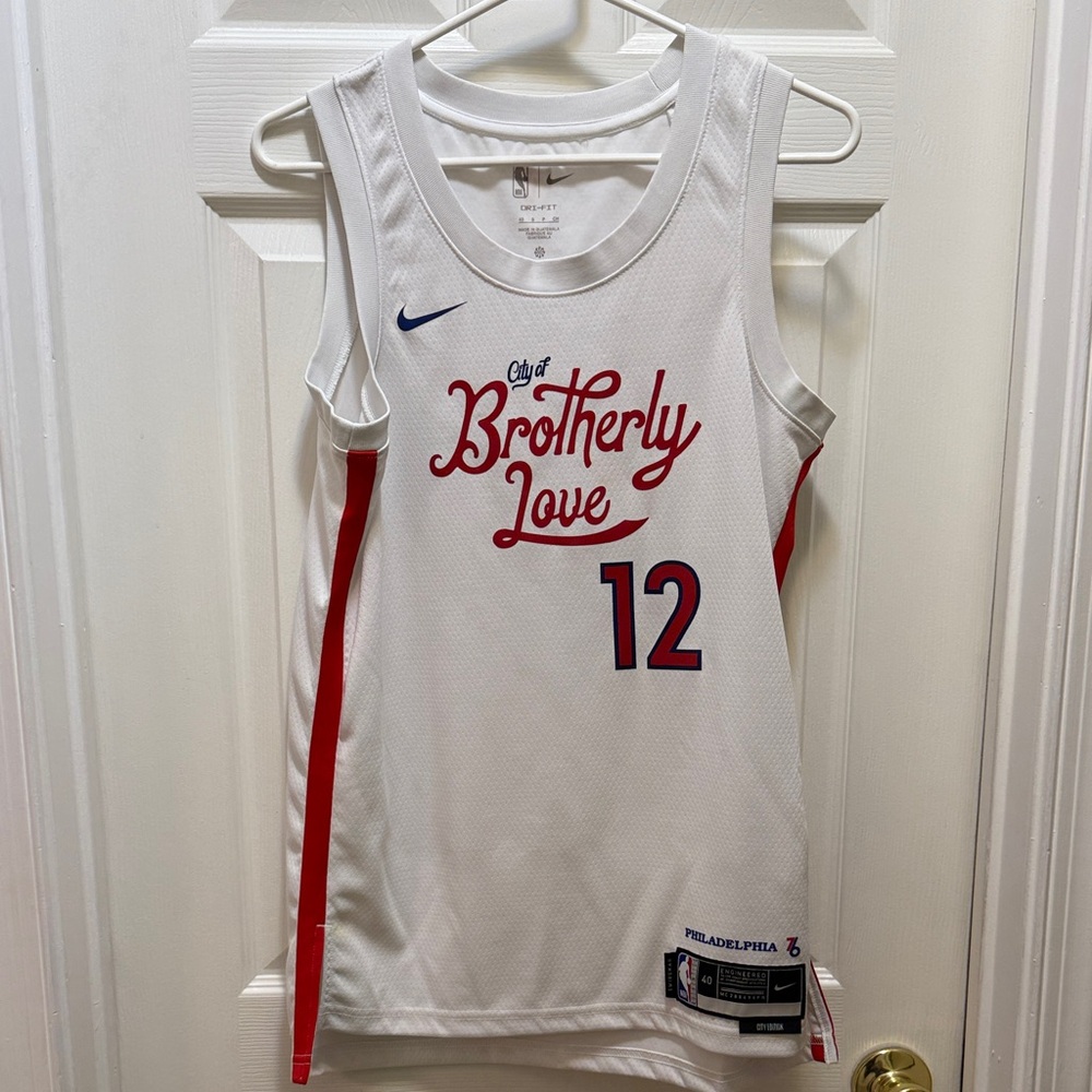 76ers Authentic Basketball Jersey